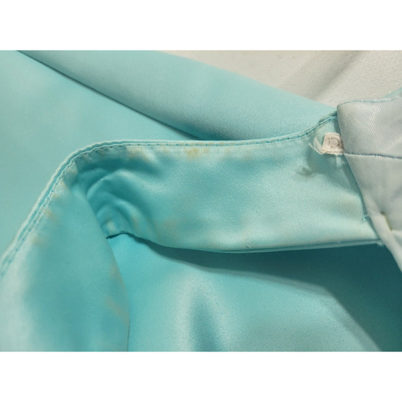 Gunne Sax Jessica McClintock Blue Beaded Evening Dress Women's Size 3/4 - Picture 16 of 16